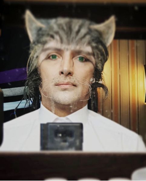 گریم عجیب امین زندگانی + عکس