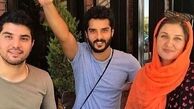 عکس خانواده بازیگر ساعد سهیلی