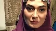 لباس قجری مینا وحید + عکس