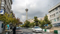 کاهش تدریجی دمای هوای تهران 