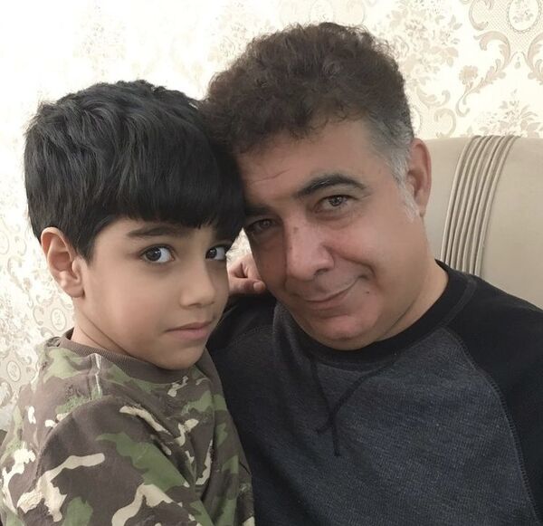 حسن شکوهی و نوه بامزه اش + عکس