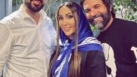 علیرضا نیکبخت و همسرش در رستوران + عکس
