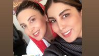 لیلا بلوکات و خواهرش + عکس