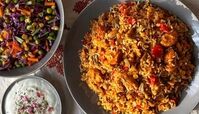 دمی مراکشی یک پلو مخلوط ساده و عالی
