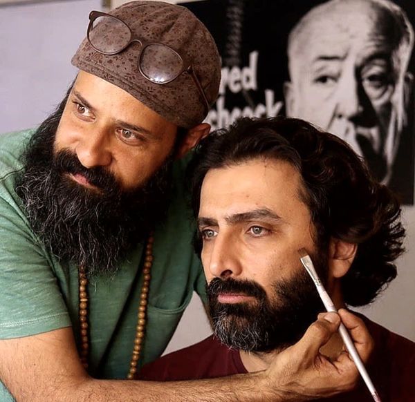 گریم قدیمی امین‌ زندگانی + عکس