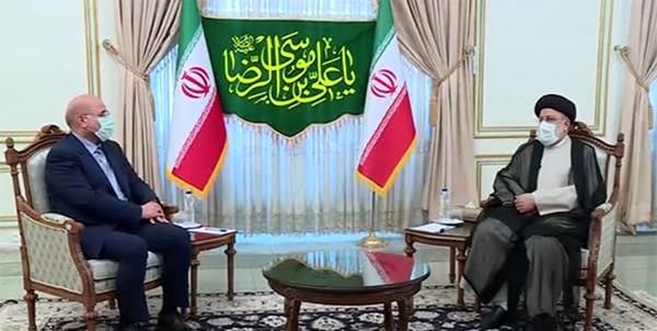 دیدار قالیباف با آیت‌الله رئیسی/ رئیس‌جمهور منتخب: همه تلاش خود را برای باز کردن گره‌های کشور به کار می‌‌گیریم
