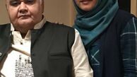 شباهت اکبر عبدی و دخترش+عکس