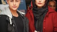 لادن طباطبایی و پسر بزرگش + عکس