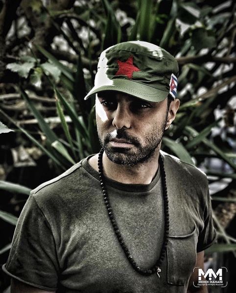 کلاه ارتشی مهدی ماهانی + عکس
