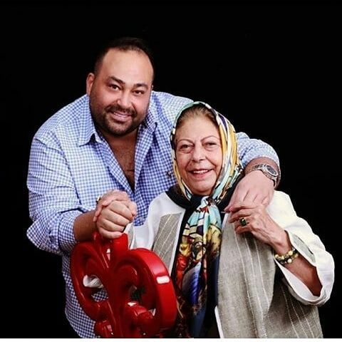 ثریا قاسمی در کنار پسرش + عکس