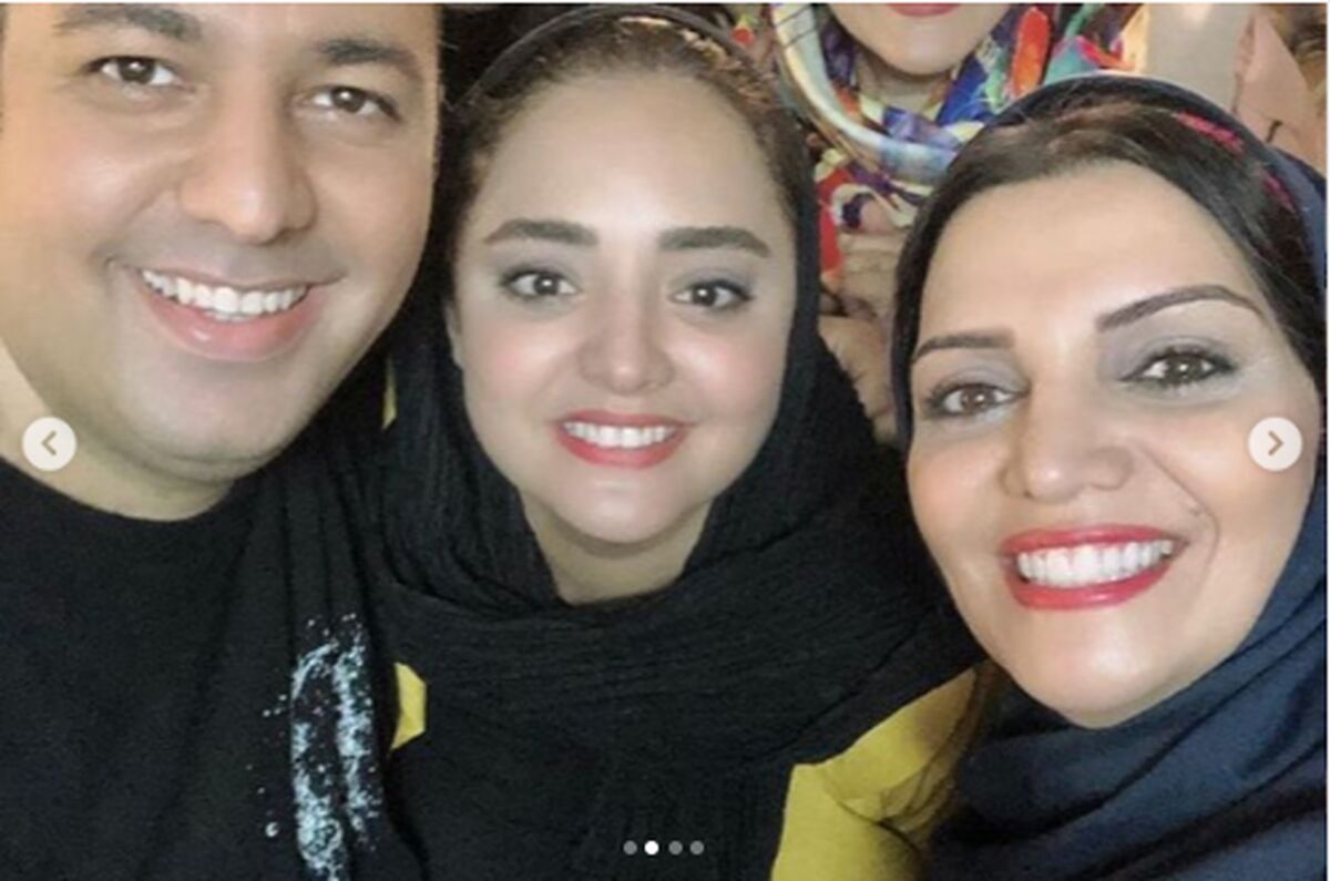 عکس نرگس محمدی و همسرش در کنار الهام پاوه نژاد