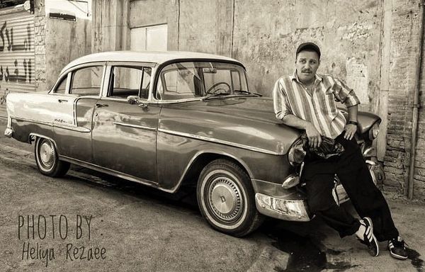 عکس دیده نشده از جواد عزتی در هزارپا 