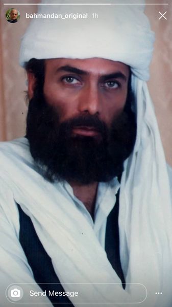 گریم دیده نشده بهمن دان + عکس