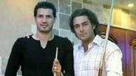 عکس گلزار با علی دایی وقتی خیلی لاغر بود