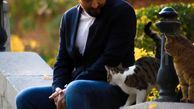 حس حیوان دوستی بهرام رادان + عکس
