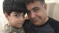 حسن شکوهی و نوه اش + عکس