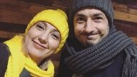 تیپ زمستونی جیغ حدیث میرامینی و همسرش+عکس