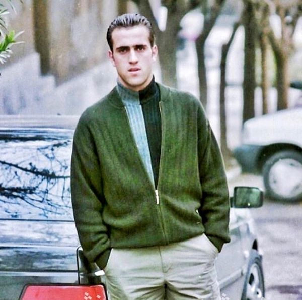 تیپ علی کریمی در جوانی + عکس