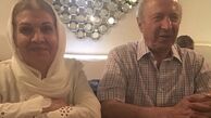 پدر و مادر نیکی کریمی در یک رستوران شیک + عکس