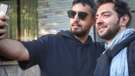 سلفی مهرداد صدیقیان با بهرام رادان + عکس