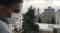 چهره ی غمگین آقای خواننده در روزهای قرنطینه + عکس