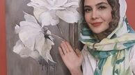 تابلو نقاشی زیبا نگین صدق گویا + عکس
