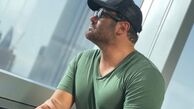 هیکل ورزشی گلزار در خارج از کشور + عکس