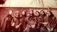 فلور نظری در زمان دبیرستانش + عکس