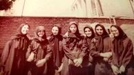 فلور نظری و دوستان دبیرستانیش + عکس