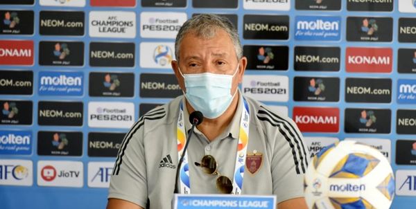 سرمربی الوحده: مقابل پرسپولیس حداقل مستحق یک امتیاز بودیم