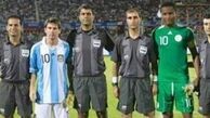 محسن قهرمانی در کنار لیونل مسی ؛ عکس