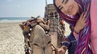 حس حیوان‌دوستی بهاره افشاری + عکی