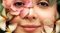 صورت گلبارون شده خانم بازیگر + عکس