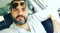 شهرام قائدی در ماشین شخصیش + عکس