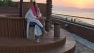 بهنوش بختیاری لب دریا + عکس