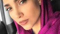 خاطره اسدی در کنار بنای معروف روسیه