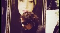 بازیگر خط قرمز سیاه پوش‌مادرش شد + عکس