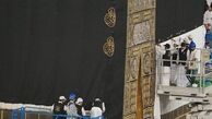  پرده خانه خدا تعویض شد