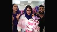 خوشحالی فاطمه گودرزی از جشن تولدش+عکس