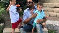 عکس‌ جدید همسر و فرزندان روناک یونسی