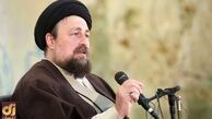 تیپ جالب اربعینی سید حسن خمینی در مرز خسروی + عکس