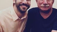 آتیلا پسیانی و‌ پسرش + عکس