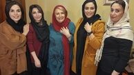 شهین تسلیمی در جمع دوستانش + عکس