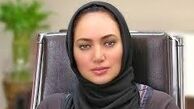 عکس صبا کمالی با گل‌هایی زیبا
