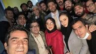 سلفی منوچهر هادی با گیسویی ها + عکس