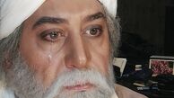 اشکهای آقای بازیگر سر صحنه فیلمبرداری هنگام درگذشت مرحوم علی انصاریان + عکس
