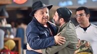 نوید محمدزاده در آغوش بازیگر مشهور + عکس