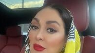 الهام حمیدی در ماشین لاکچریش + عکس