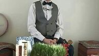 آفای بازیگر پای سفره هفت سینش + عکس