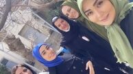 مریم معصومی و دوستانش در پشت صحنه + عکس